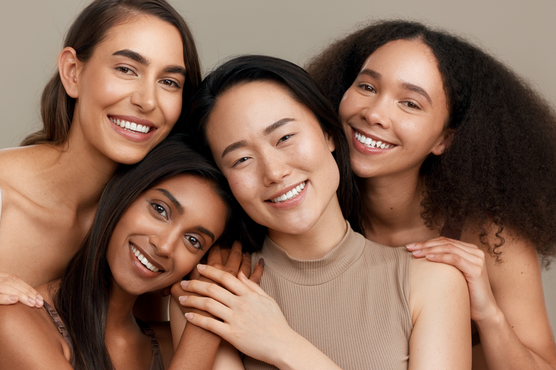Treating sun damage in skin of colour